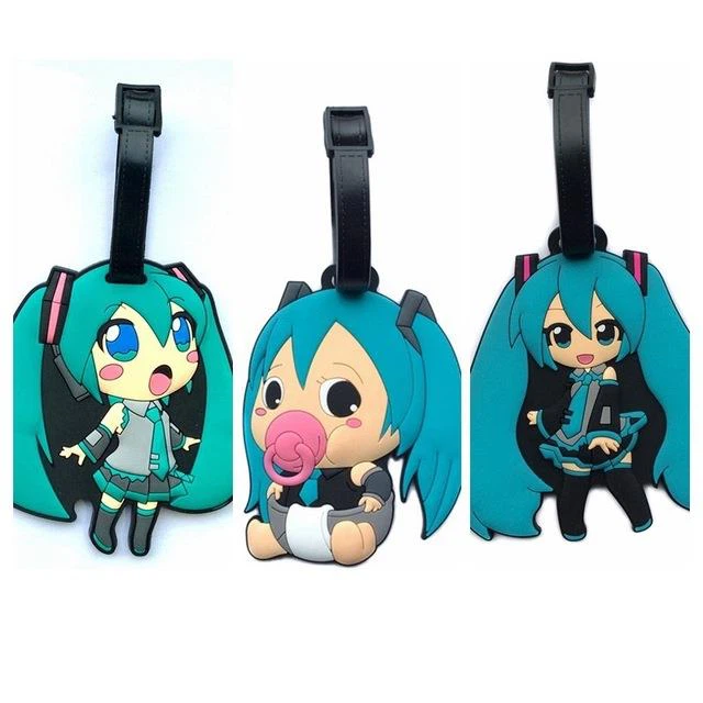 3D PVC Luggage Tags