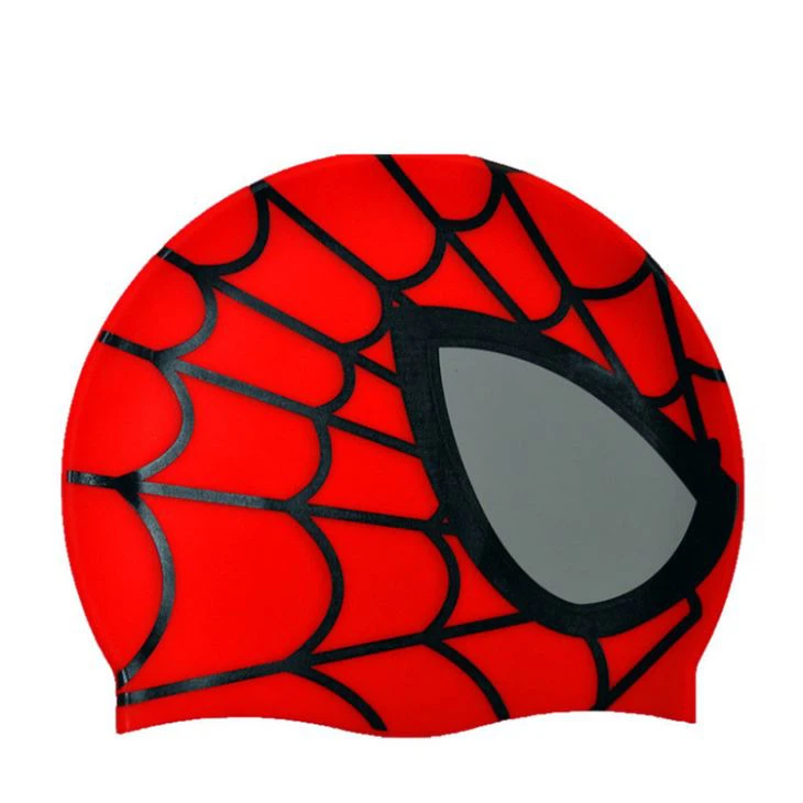 Batman Animal Funny Kids Silicone Swim Caps