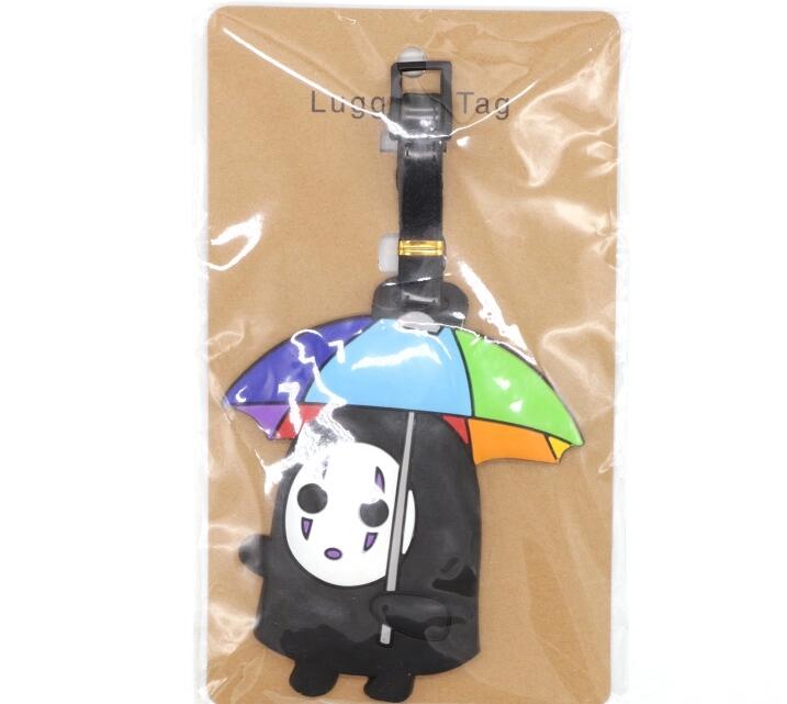 Creative Cartoon 3D Silicone Luggage Tag Silicone Name Tag PVC Luggage Tag