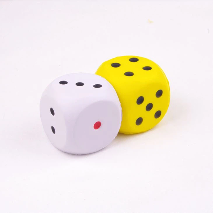 Dice Shaped Ball For Game And Relax