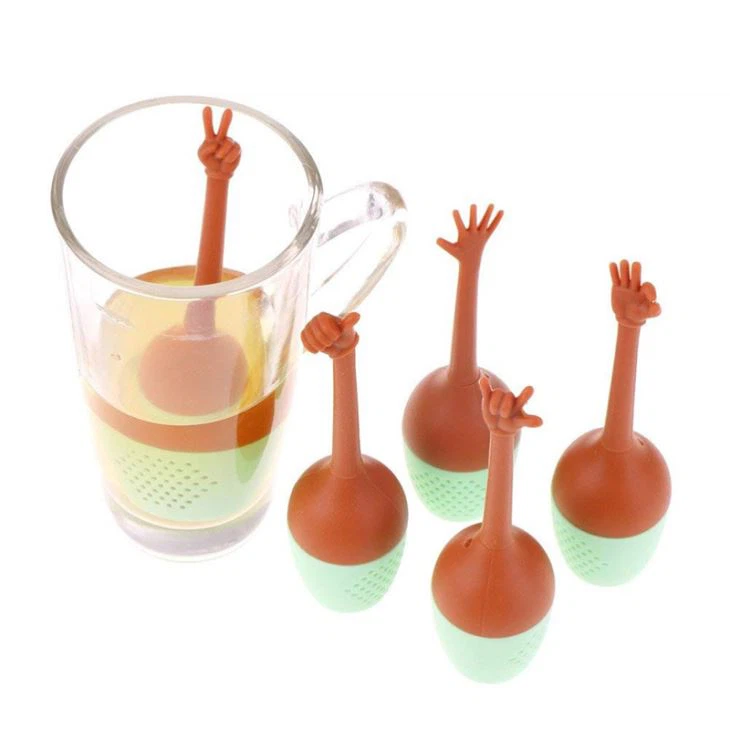 Funny Hand Gesture Tea Infuser