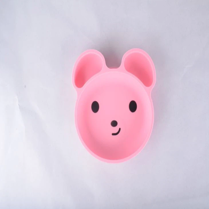 Non-slip Children Silicone Bear Placemats
