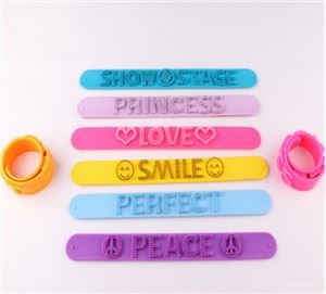 Модний браслет з плескітом Силіконовий браслет для браслетів Наручні стрічки, що відбивають