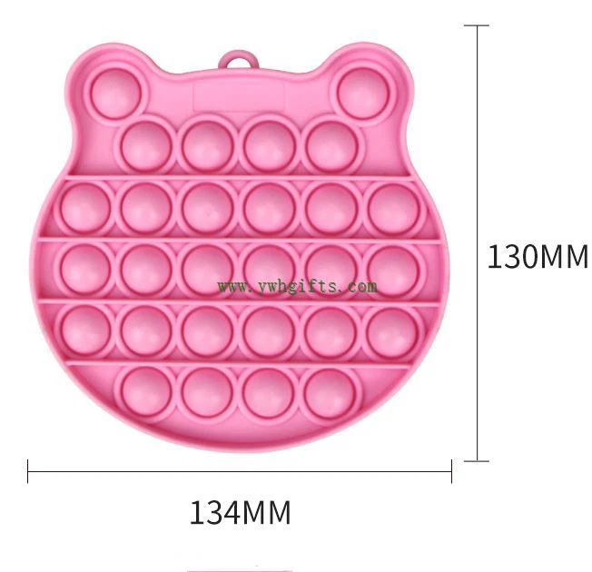 High Quality Silicone Rodent Control Pioneer Toys Silicone Push Bubble Fidget Toy