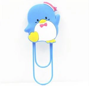 3D м'які ПВХ гумові закладки силіконові мультфільм скріпки закладки